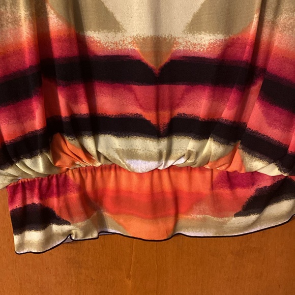 Style & Co. Size Petite Medium Multicolor Top - Picture 9 of 17